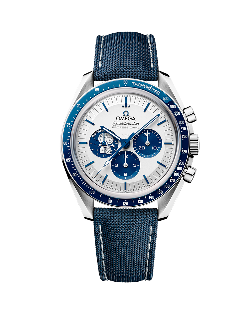 Speedmaster Anniversary Series - 42mm, steel with coated nylon fabric bracelet