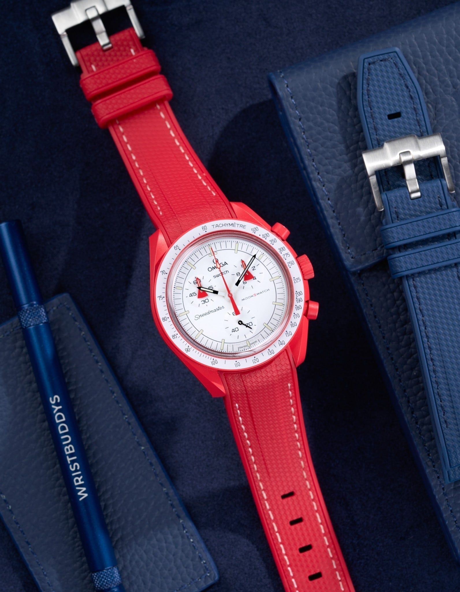 MoonSwatch Mission to Mars (Rubber Strap)