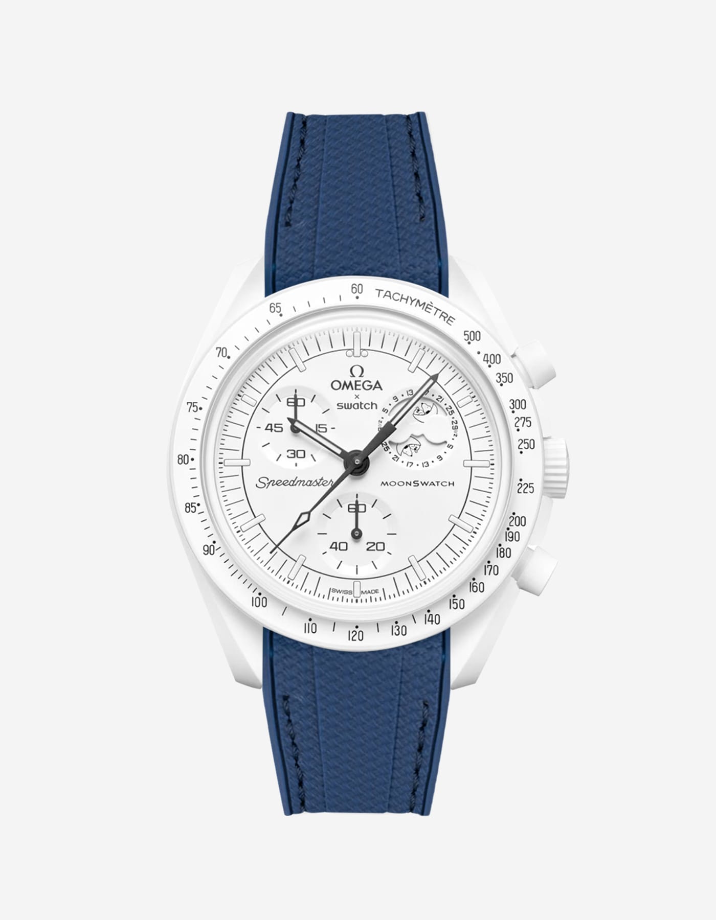 MoonSwatch Mission for Moon Phase (Rubber Strap)